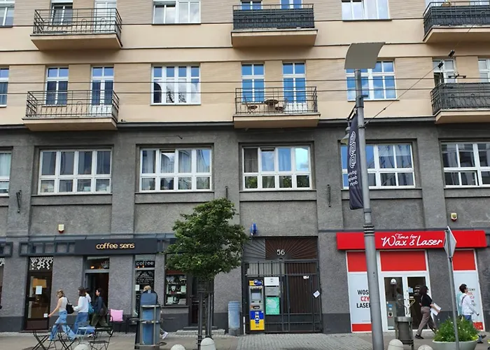 Centrum Baltic 5 Min Od Morza Lägenhet Gdynia